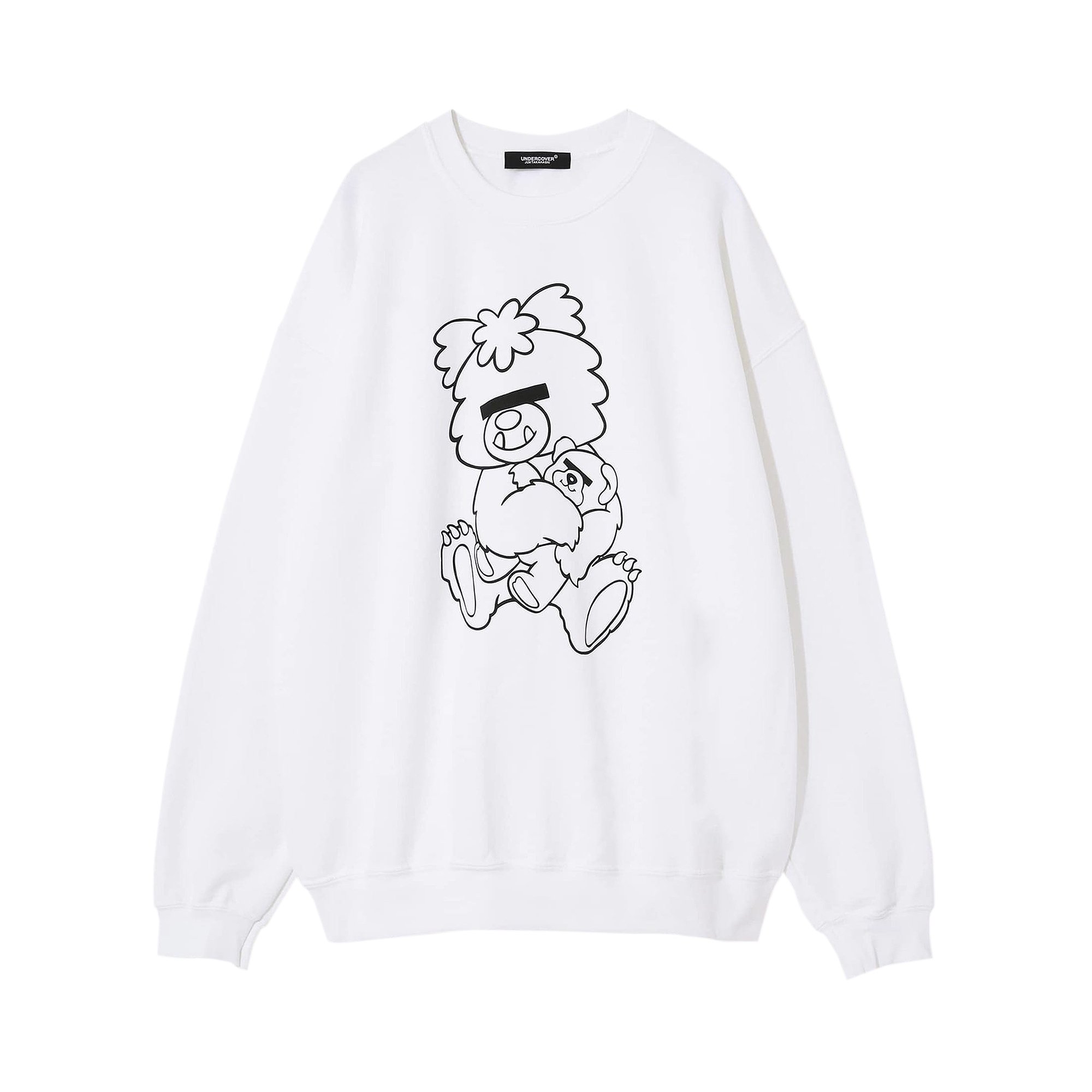 Buy Undercover x Verdy Front Bear Print Pullover Sweatshirt 'White