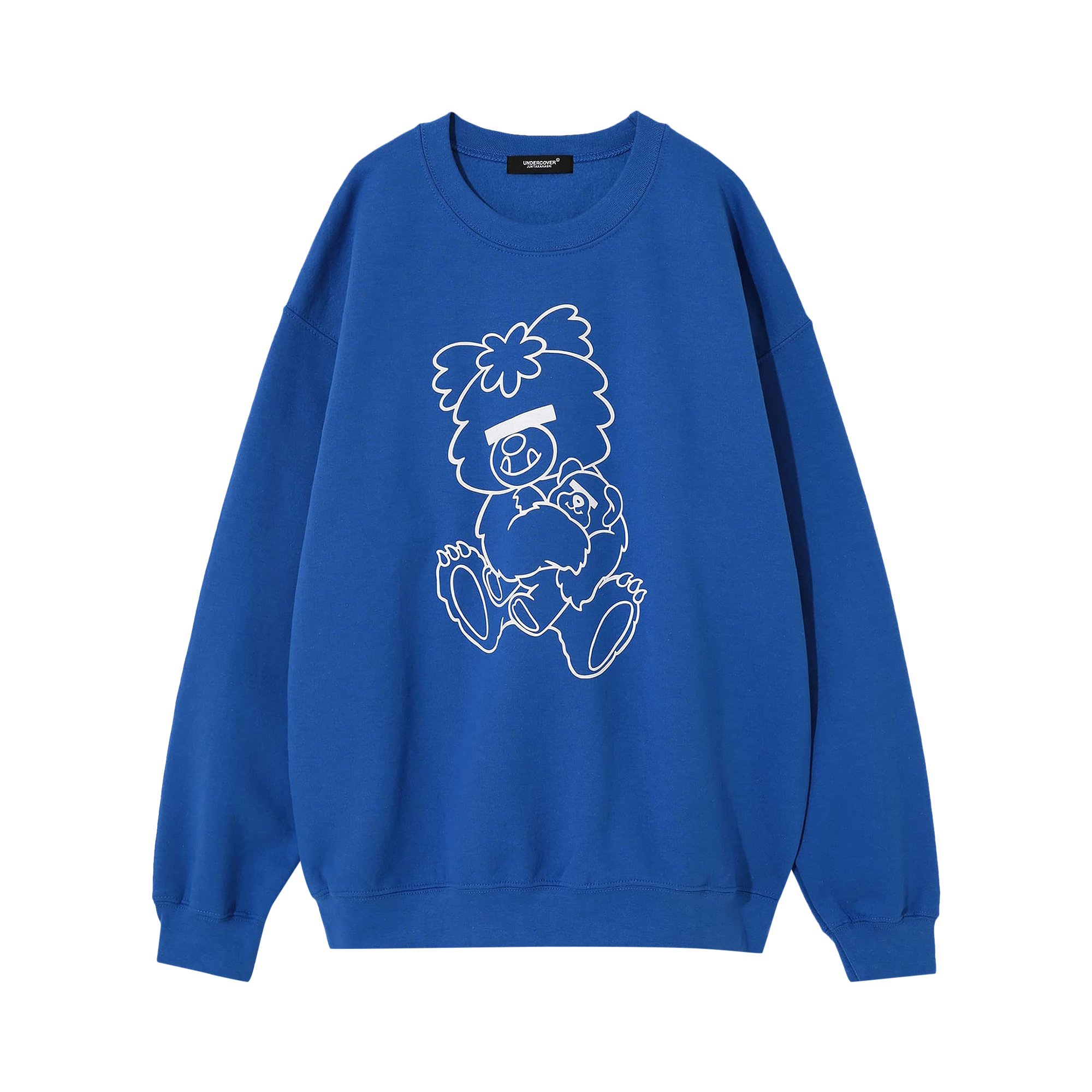 Buy Undercover x Verdy Front Bear Print Pullover Sweatshirt 'Blue