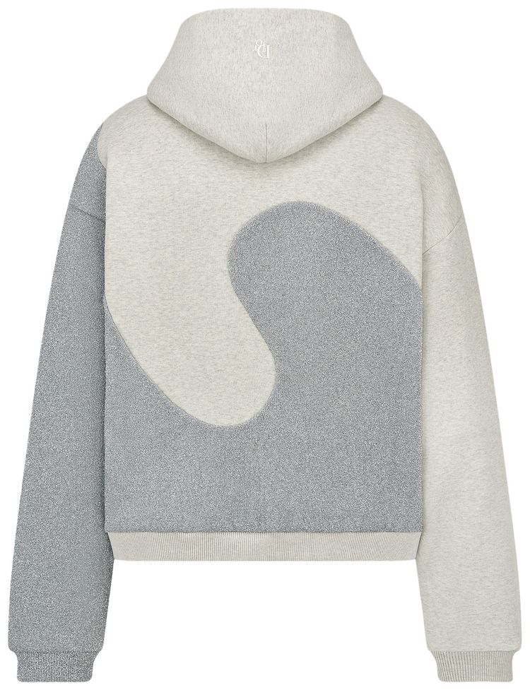 Dior x ERL Relaxed Fit Hooded Sweatshirt Grey