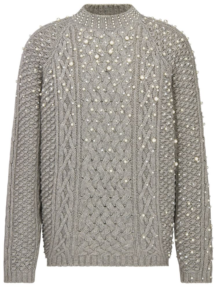 Dior x ERL Sweater Grey