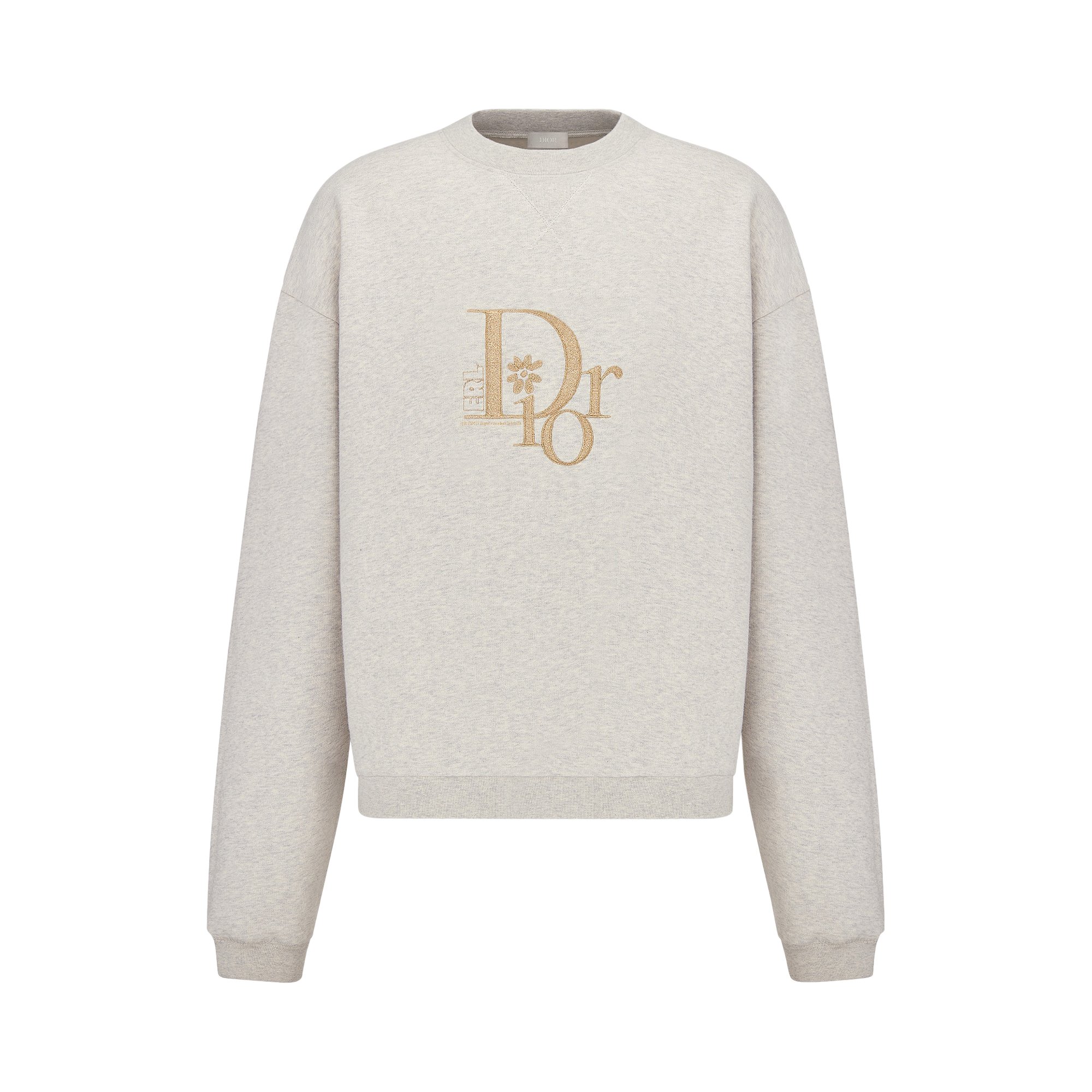 Buy Dior x ERL Oversized Sweatshirt 'Grey' - 313J674A0815 C881 | GOAT