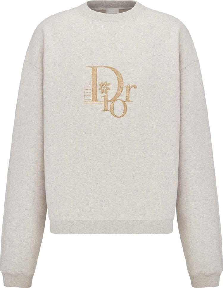 Dior x ERL Oversized Sweatshirt 'Grey'
