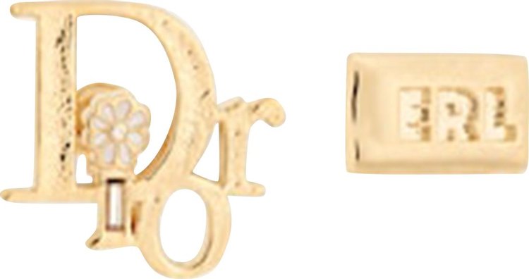 Dior x ERL Earrings 'Gold'