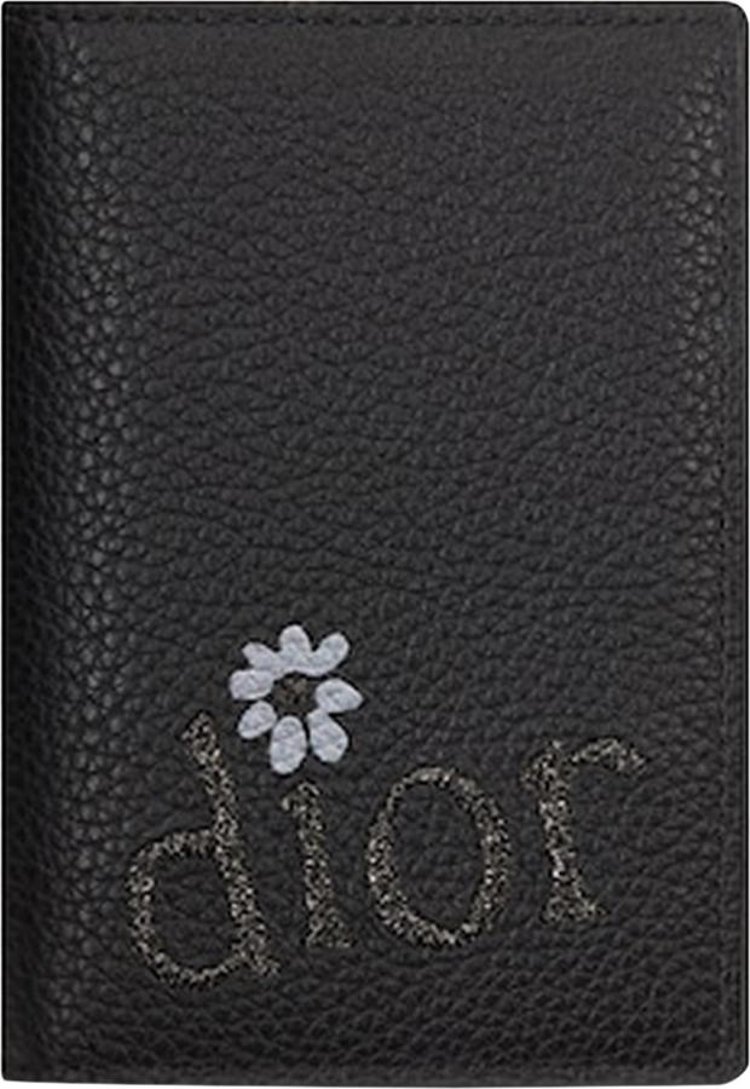 Dior x ERL Bi-Fold Card Holder 'Black'