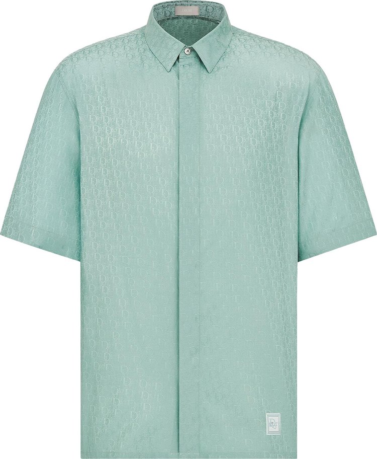 Dior x ERL Short Sleeve Shirt Sea Green