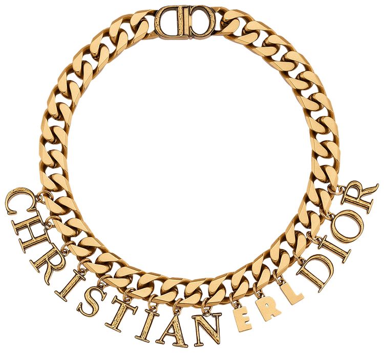 Dior x ERL Necklace Gold