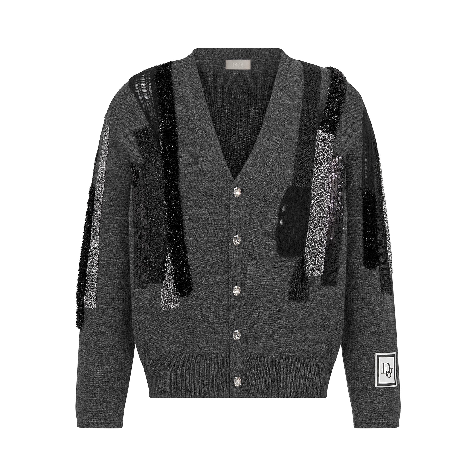 Buy Dior x ERL Cardigan 'Grey' - 313M230AT520 C889 | GOAT