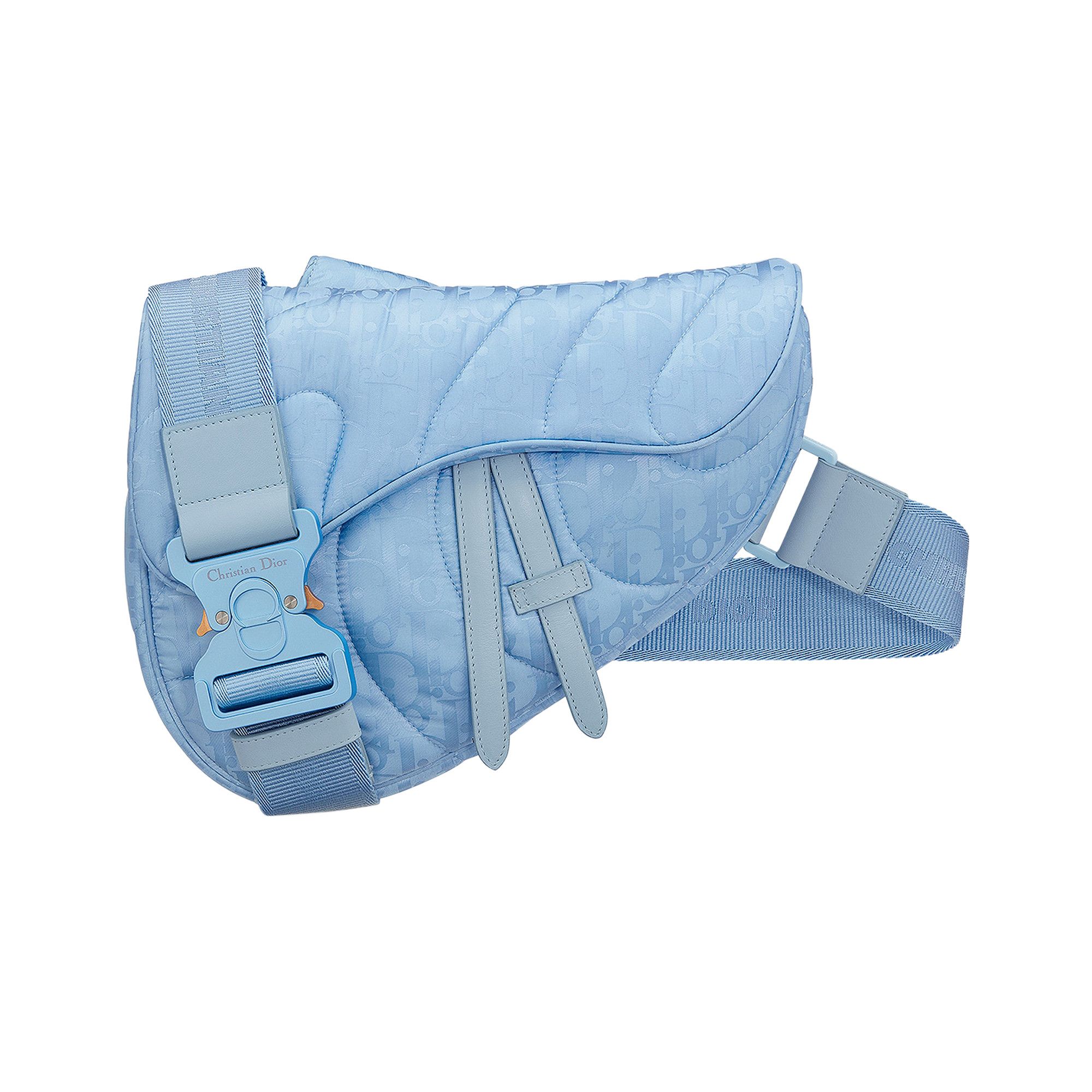 Buy Dior x ERL Saddle Bag Light Blue 1ADPO093SWN H564 GOAT CA