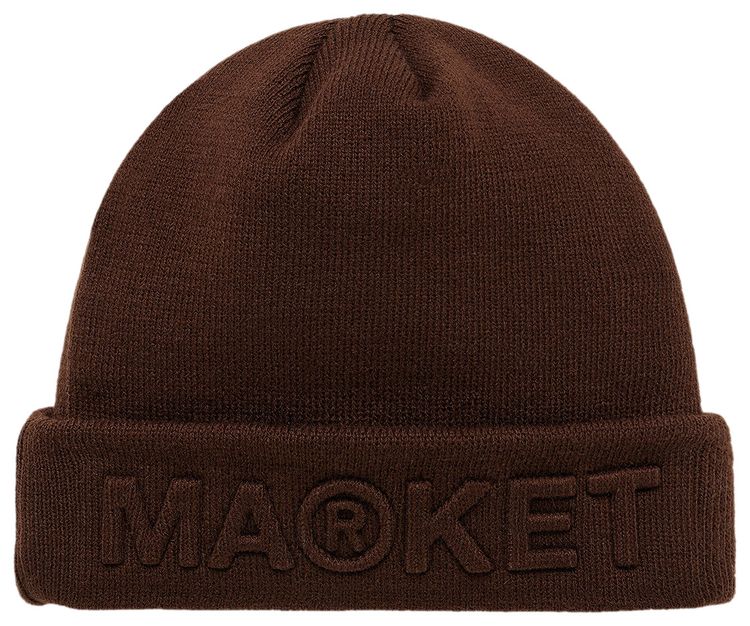 Market Knit Beanie Bark