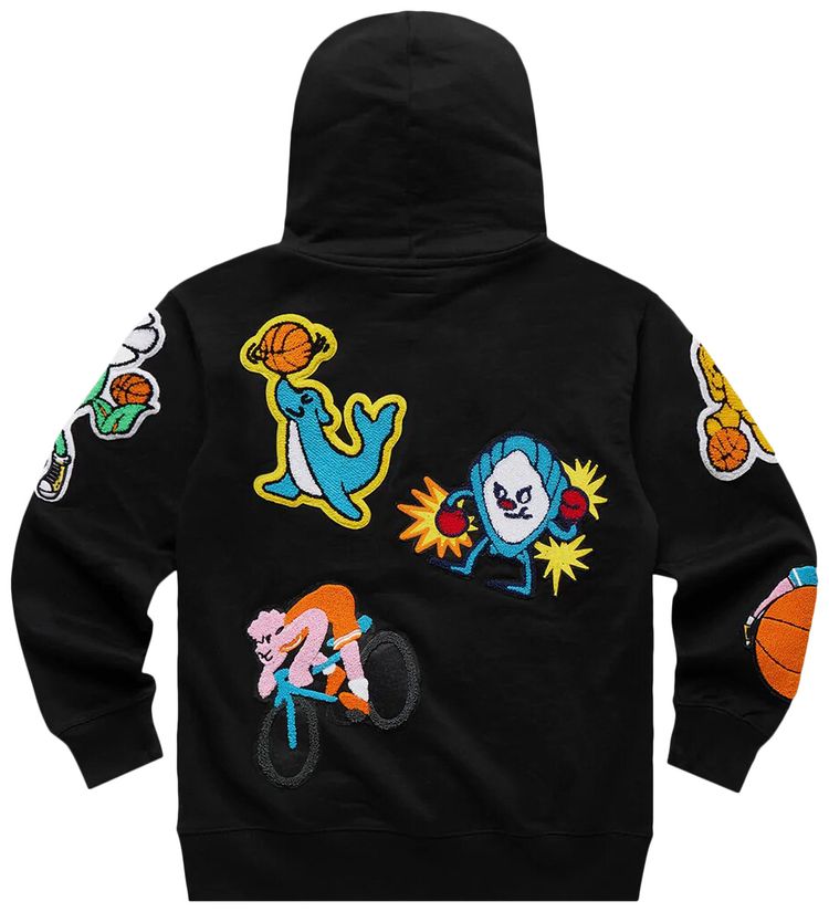 Market Varsity Overload Hoodie Black