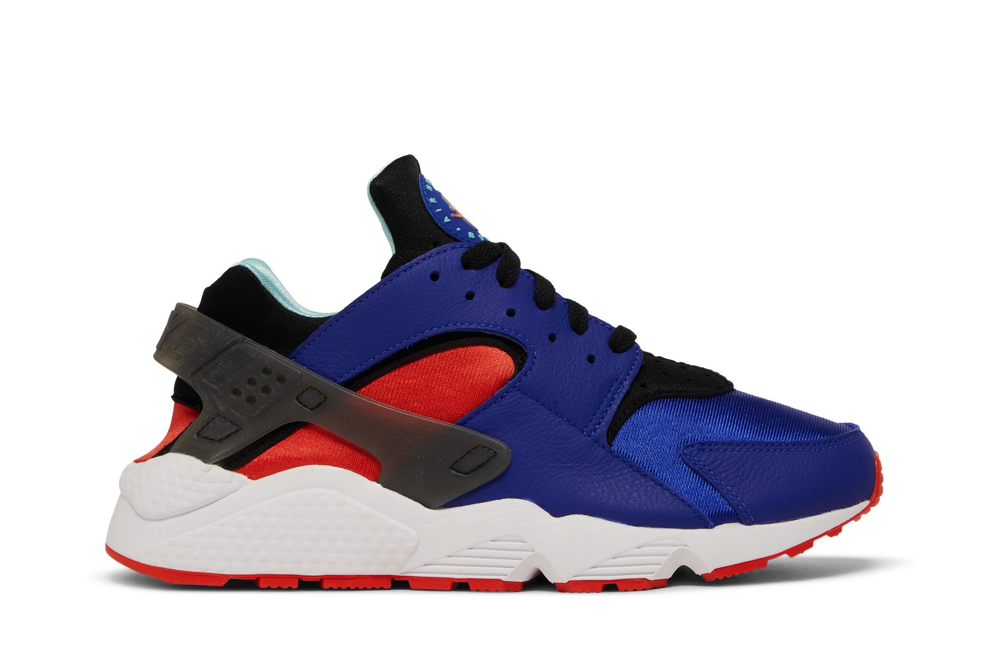 Red white and 2025 blue nike huaraches