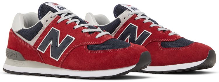 New Balance 574v2 Red Navy