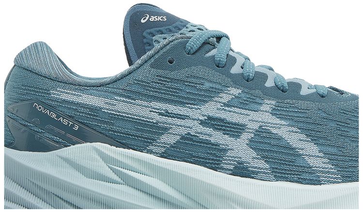Asics Wmns Novablast 3 Misty Pine Smoke Blue