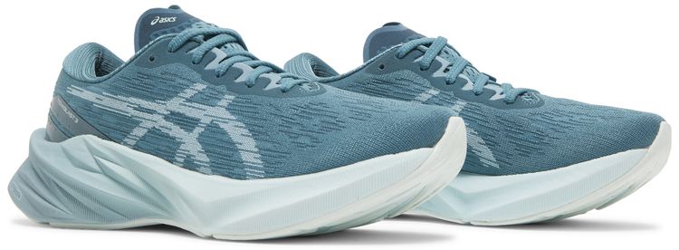 Asics Wmns Novablast 3 Misty Pine Smoke Blue