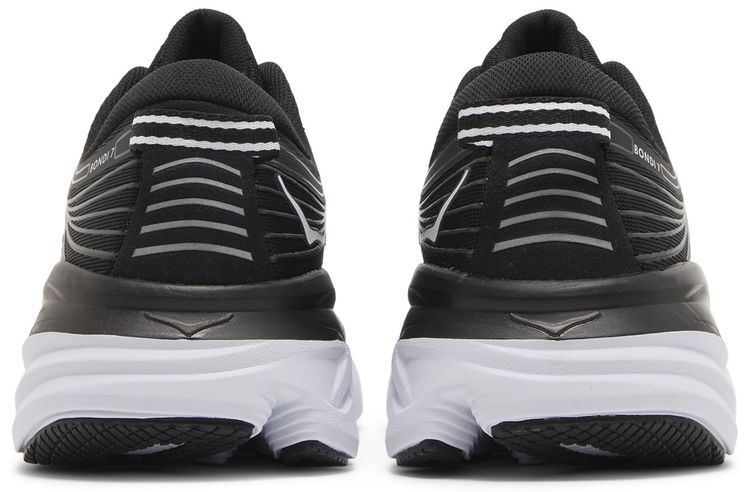 HOKA Wmns Bondi 7 Black White