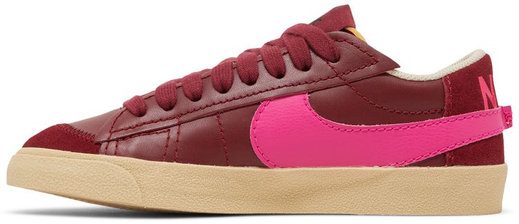 Nike Wmns Blazer Low 77 Jumbo Team Red Pink Prime