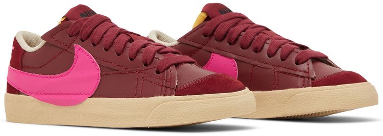 Nike Wmns Blazer Low 77 Jumbo Team Red Pink Prime