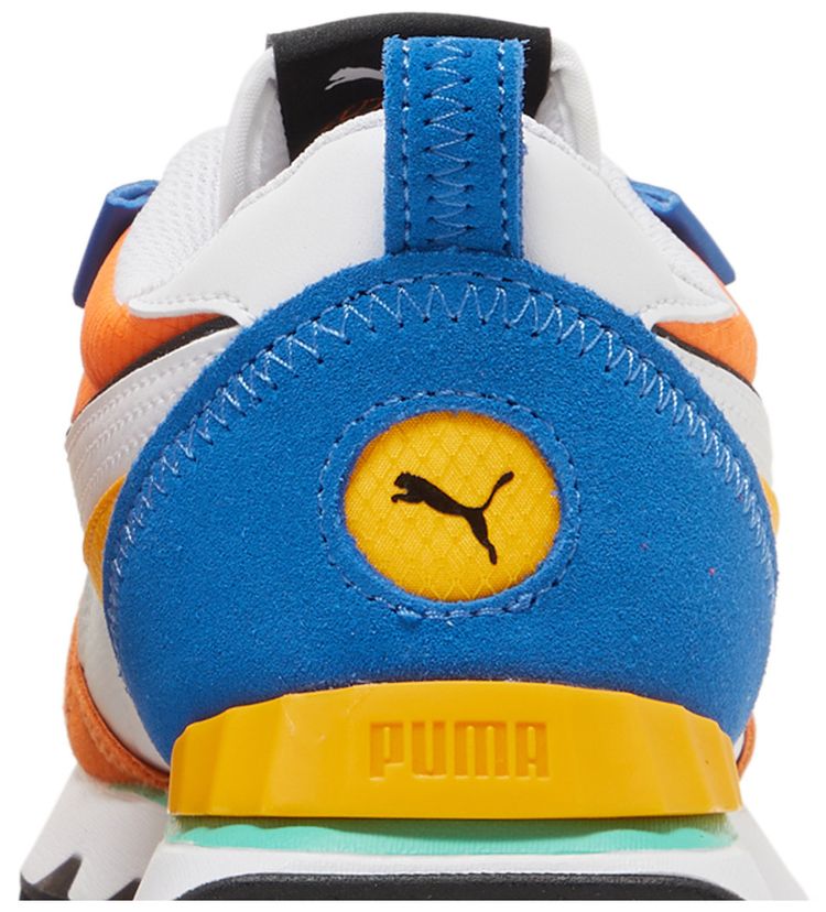 Puma Rider FV Jr Future Vintage   Biscay Green Orange