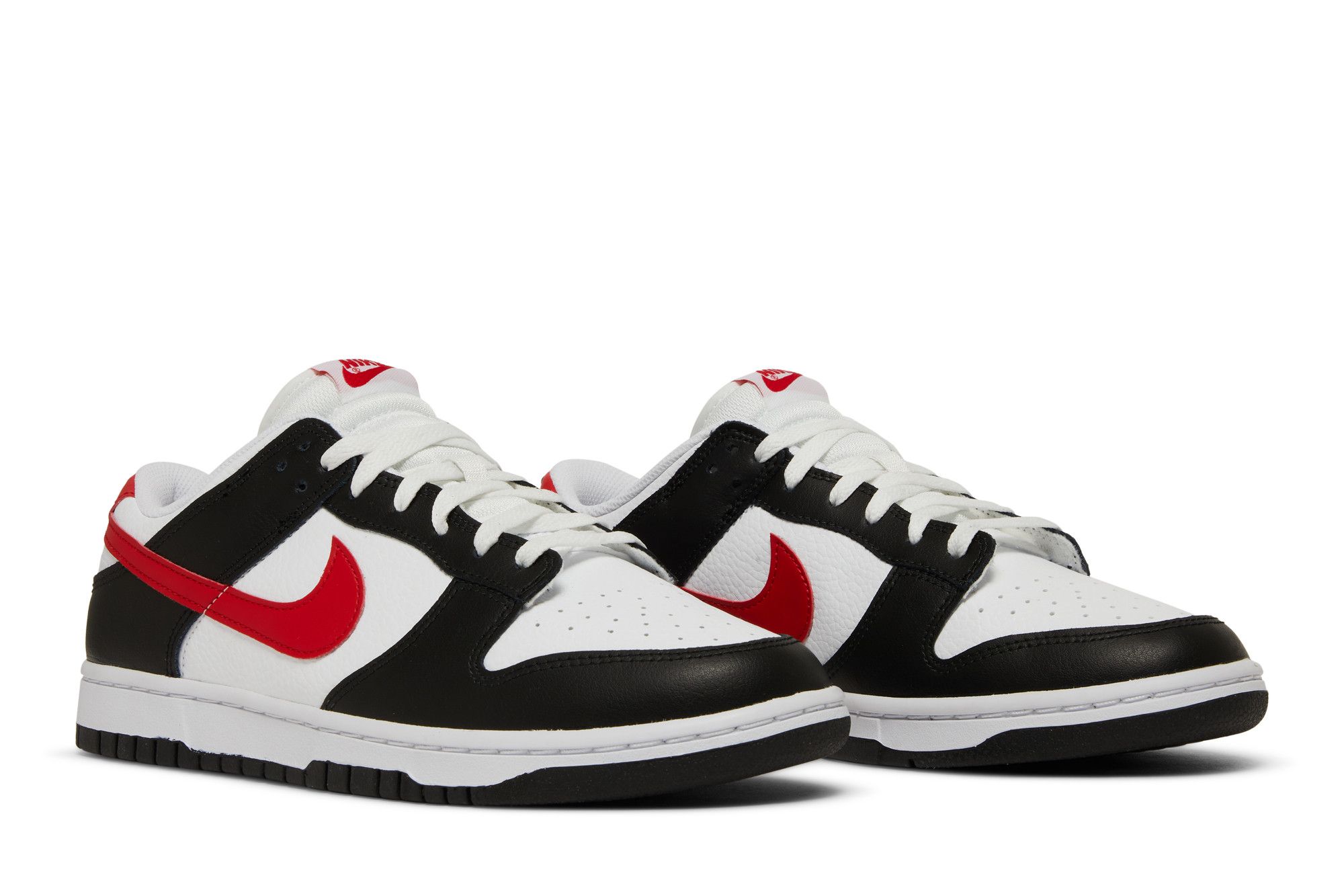 Black red white nike dunks clearance