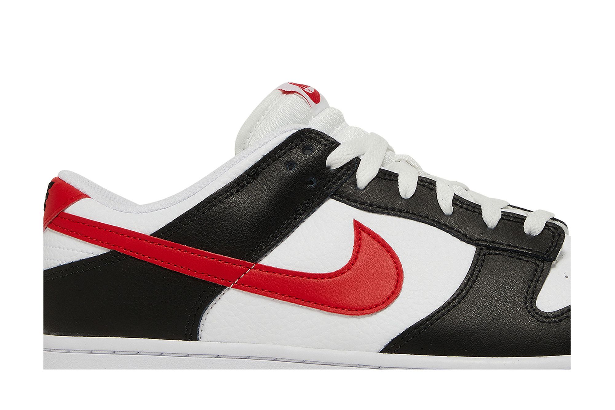 Nike dunk low red black store