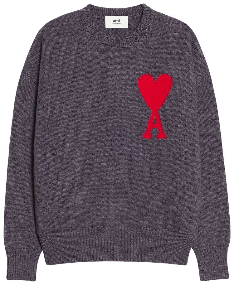 Ami De Coeur Hoodie GreyRed