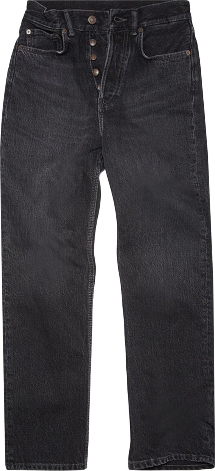 Acne Studios Mece Regular Fit Jeans 'Black'