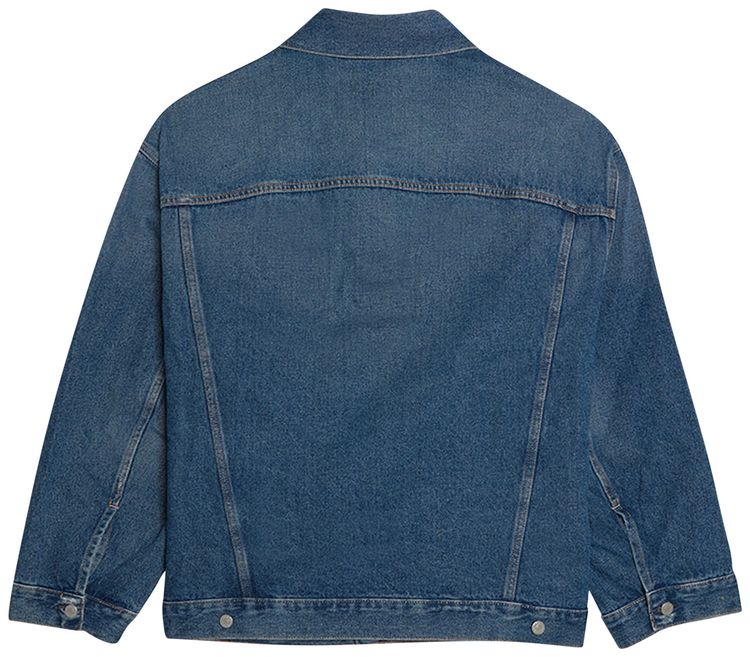 Acne Studios Oversized Denim Jacket Mid Blue