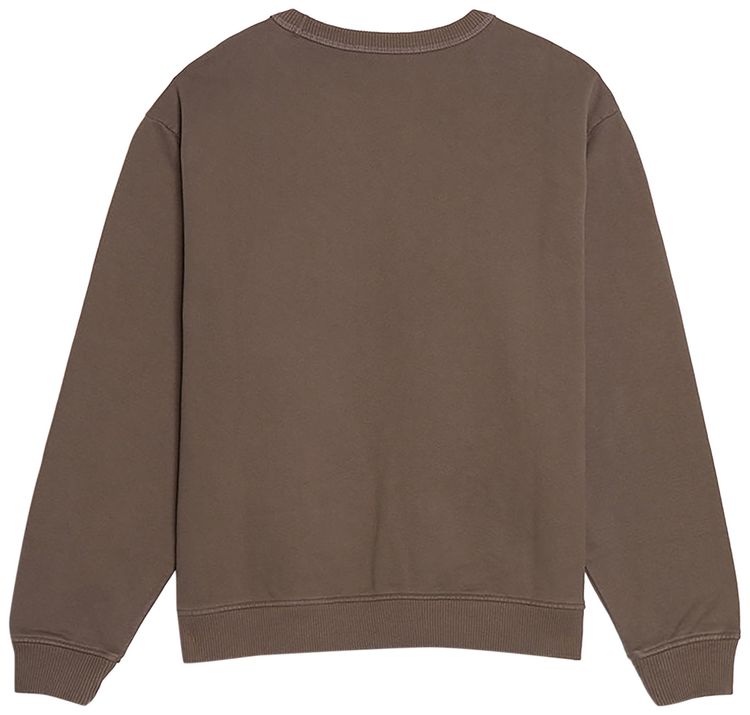 Acne Studios Stamp Logo Sweatshirt Stone Grey