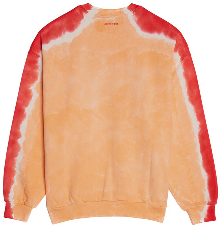 Acne Studios Fyre Coeur Crew Sweatshirt OrangeCoral