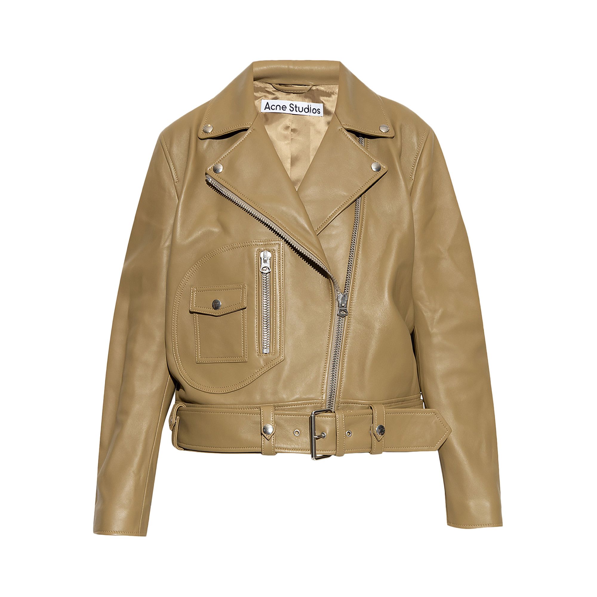 Acne studios on sale merlyn leather jacket