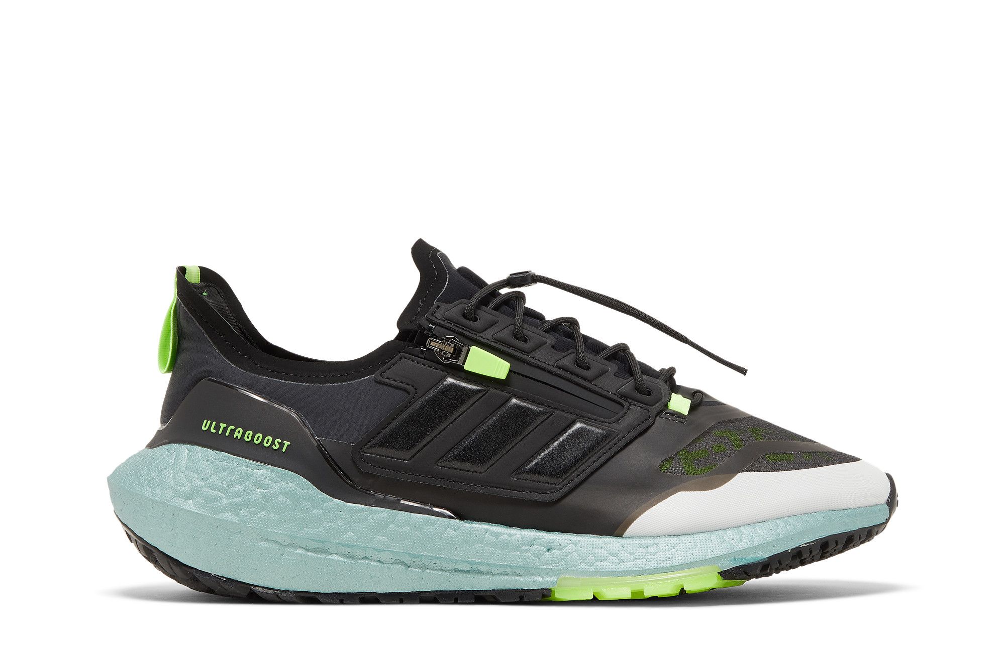 Buy UltraBoost 21 GORE TEX Black Signal Green S23703 GOAT