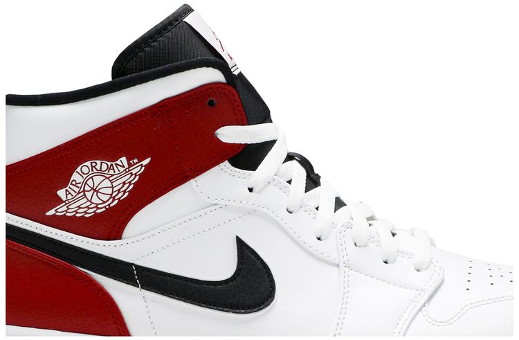 Air Jordan 1 Mid White Chicago