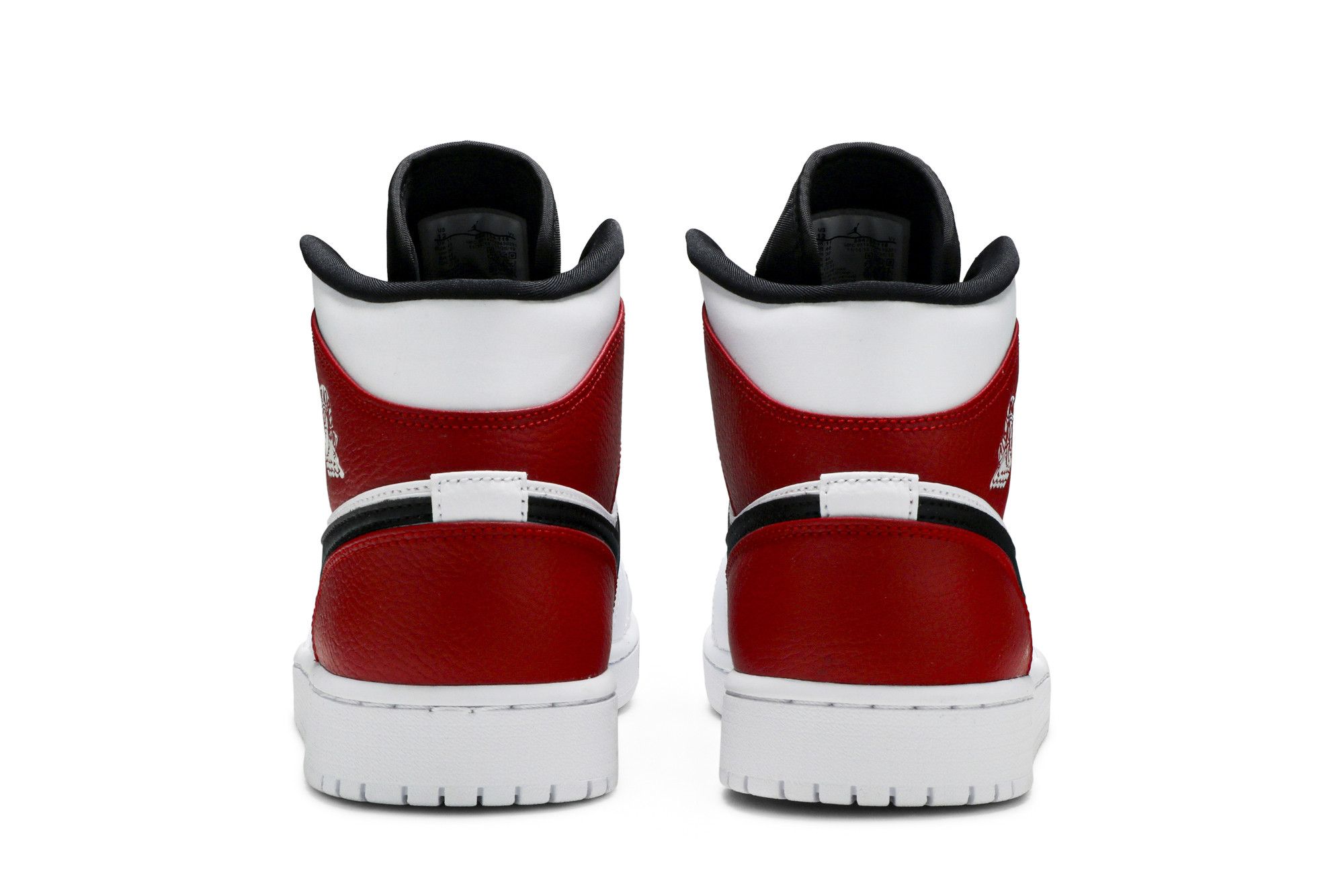 Size 7.0 Air Jordan 1 Mid White Chicago
