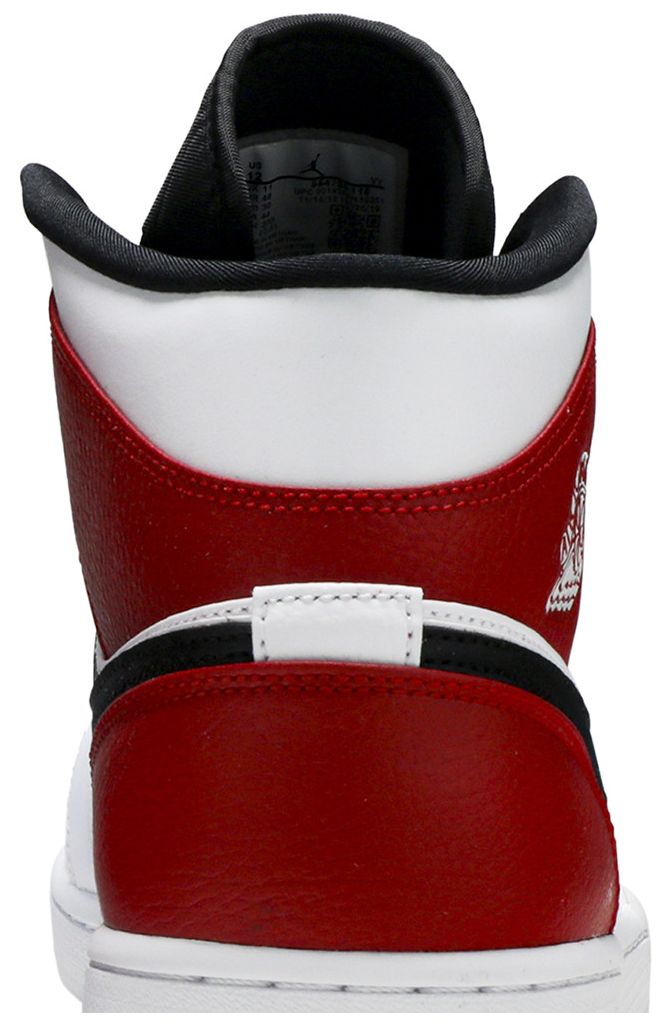 Air Jordan 1 Mid White Chicago