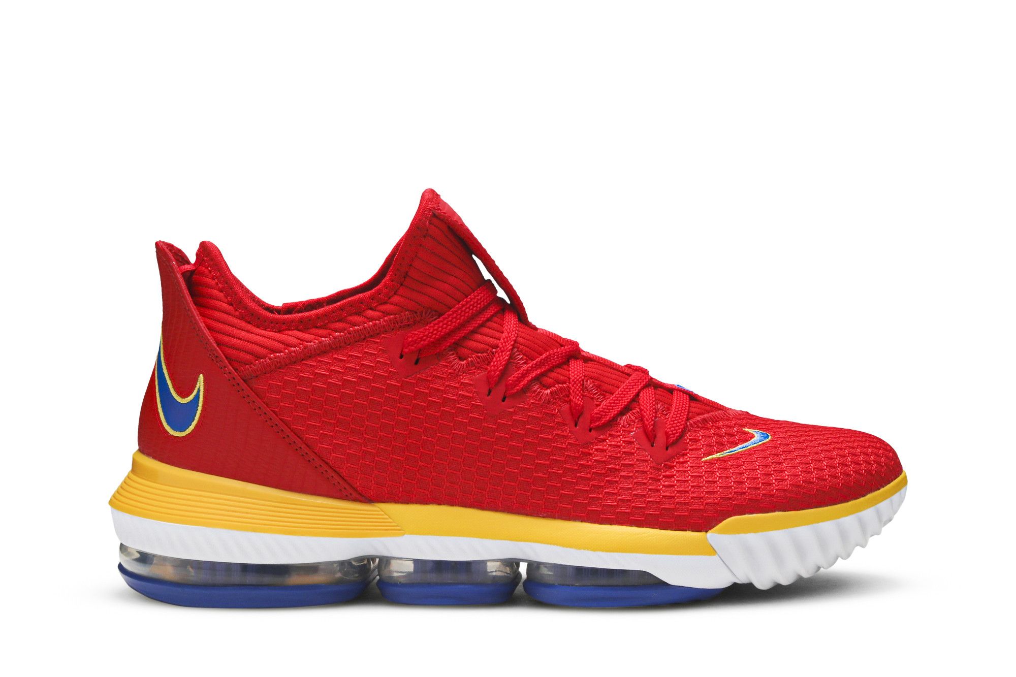 Lebron 16 red white on sale