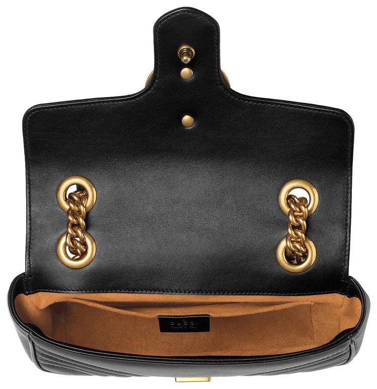 Gucci GG Marmont Matelasse Mini Bag Black