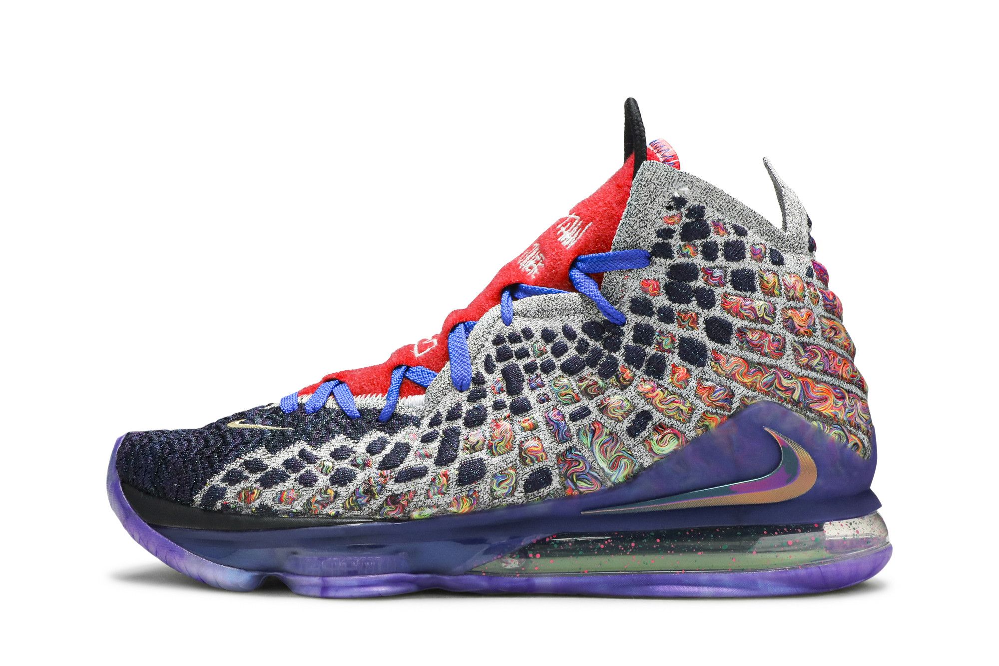 Buy Nike LeBron 17 'What The' - CV8079 900 | GOAT
