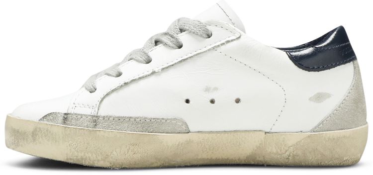 Golden Goose Superstar Kids White Blue Cream