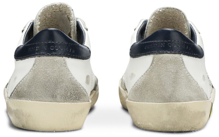 Golden Goose Superstar Kids White Blue Cream