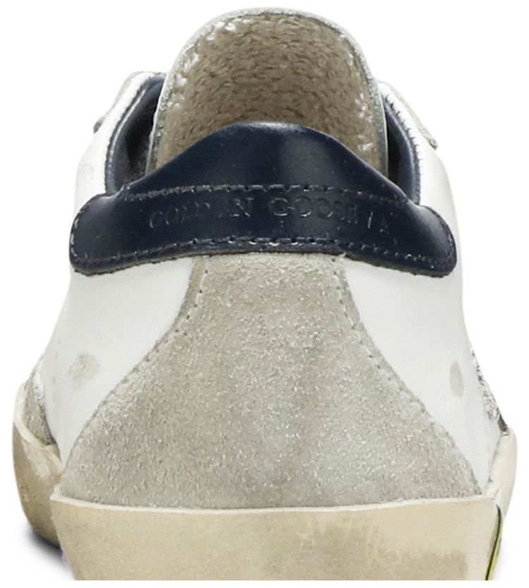 Golden Goose Superstar Kids White Blue Cream