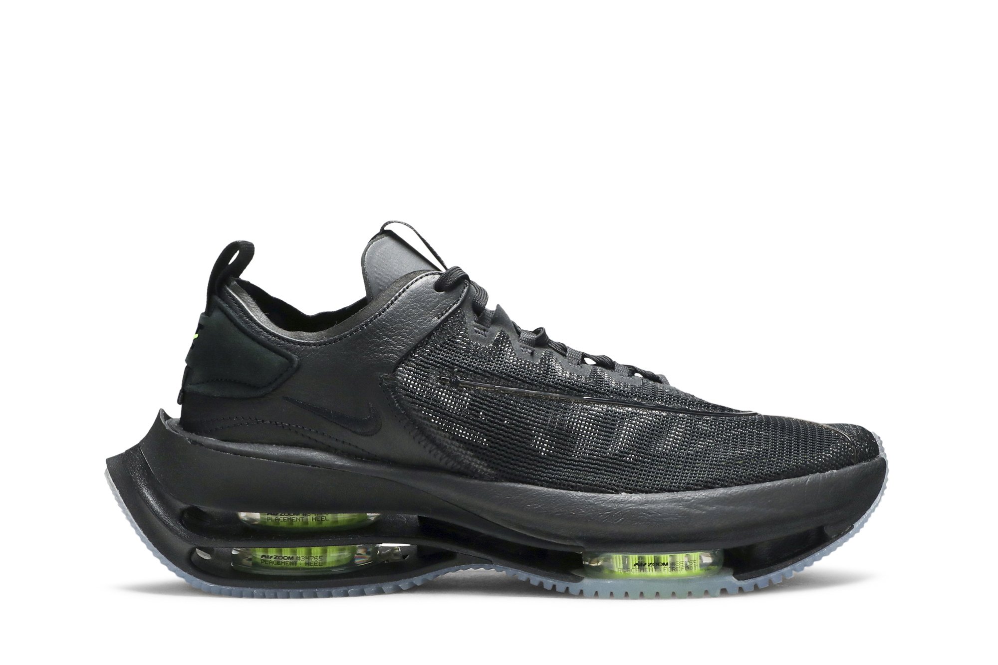 Wmns Zoom Double Stacked 'Volt Black'