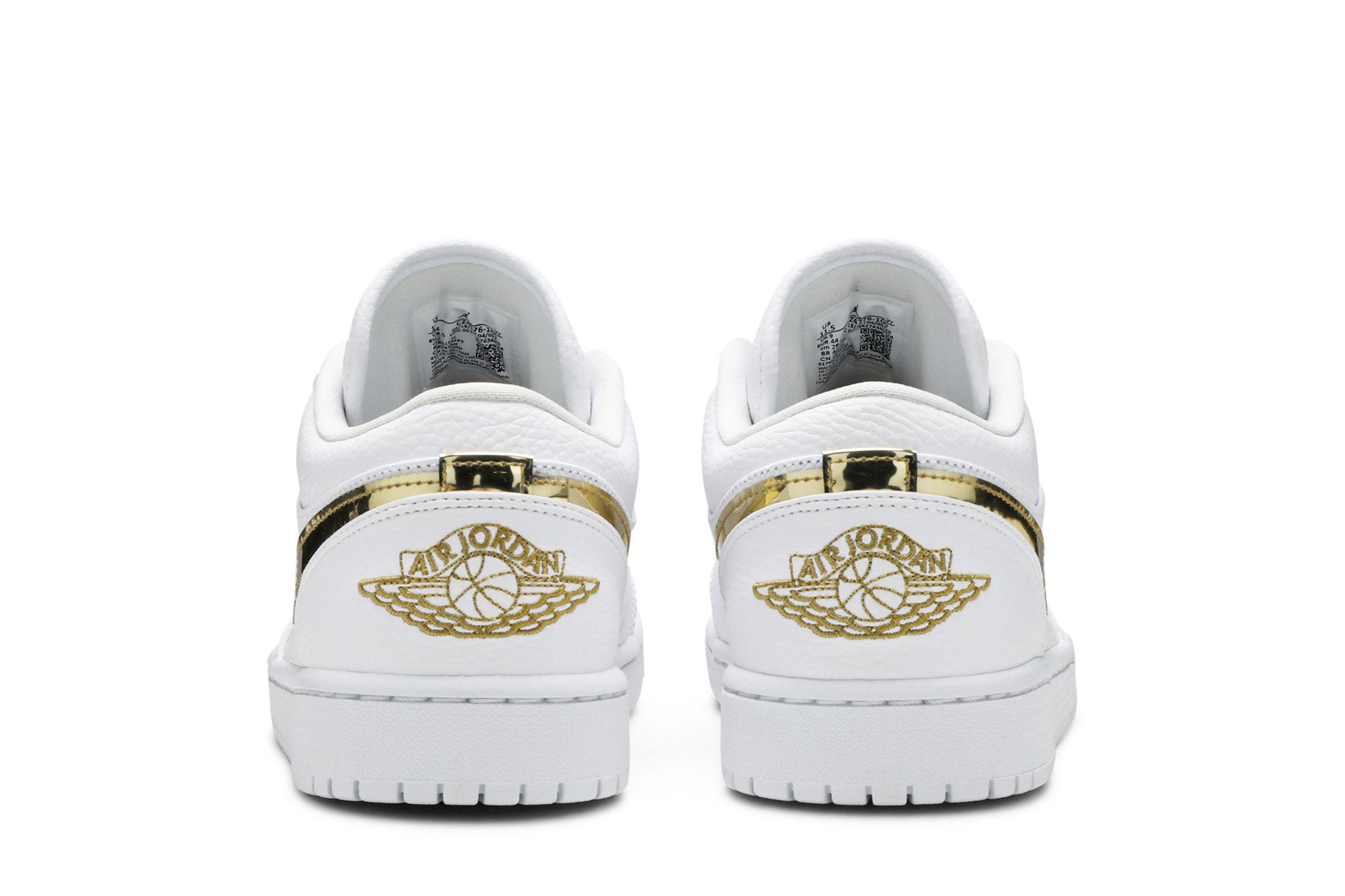 Buy Wmns Air Jordan 1 Retro Low 'White Metallic Gold
