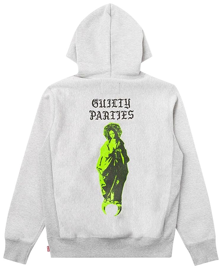 Wacko Maria Heavyweight Pullover Hooded Sweatshirt Type 4 Grey