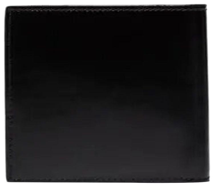 Burberry Icon Stripe Logo Billfold Wallet Black