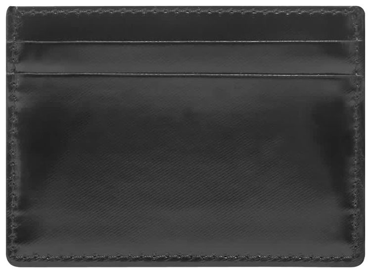 Burberry Icon Stripe Sandon Card Holder Black