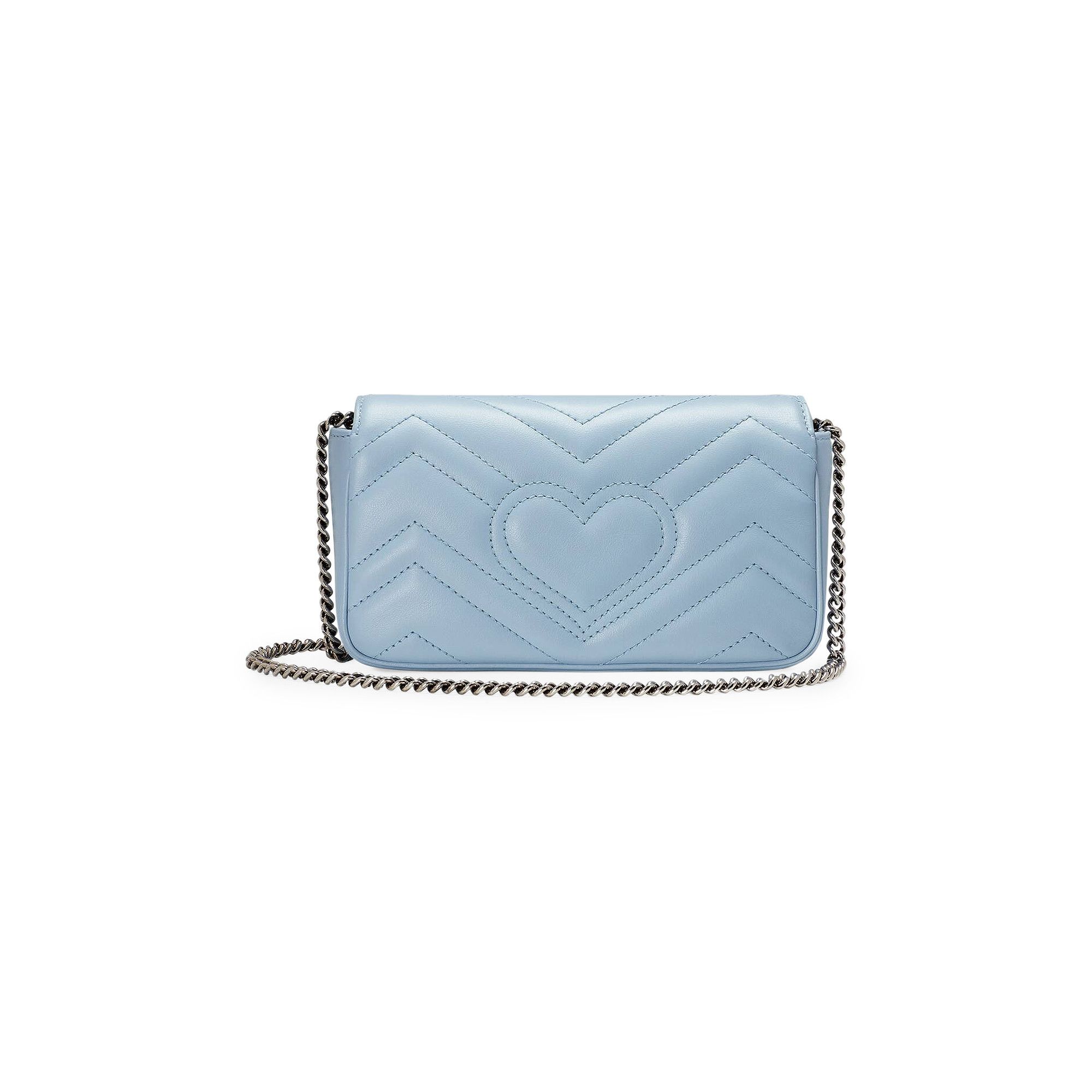 新作ウエア Mini Super Marmont GG Gucci Buy Bag 476433 - Blue' 'Pastel バッグ