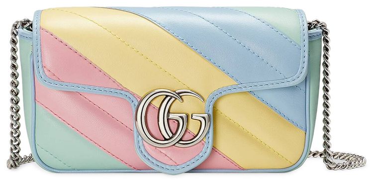 Buy Gucci GG Marmont Super Mini Bag 'Multicolored Pastel' 476433