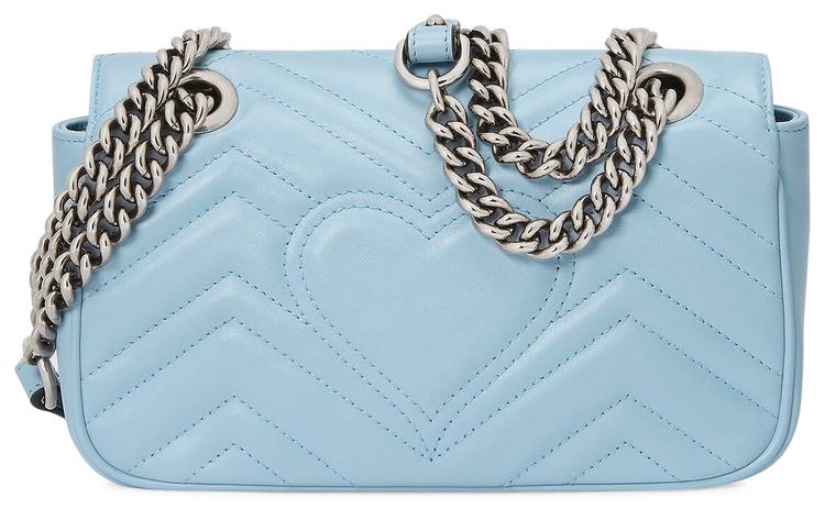 Gucci GG Marmont Mini Bag Pastel Blue