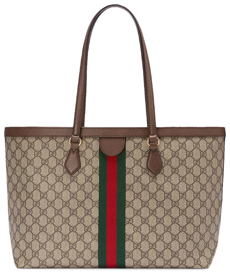 Gucci Ophidia GG Medium Tote BeigeEbony