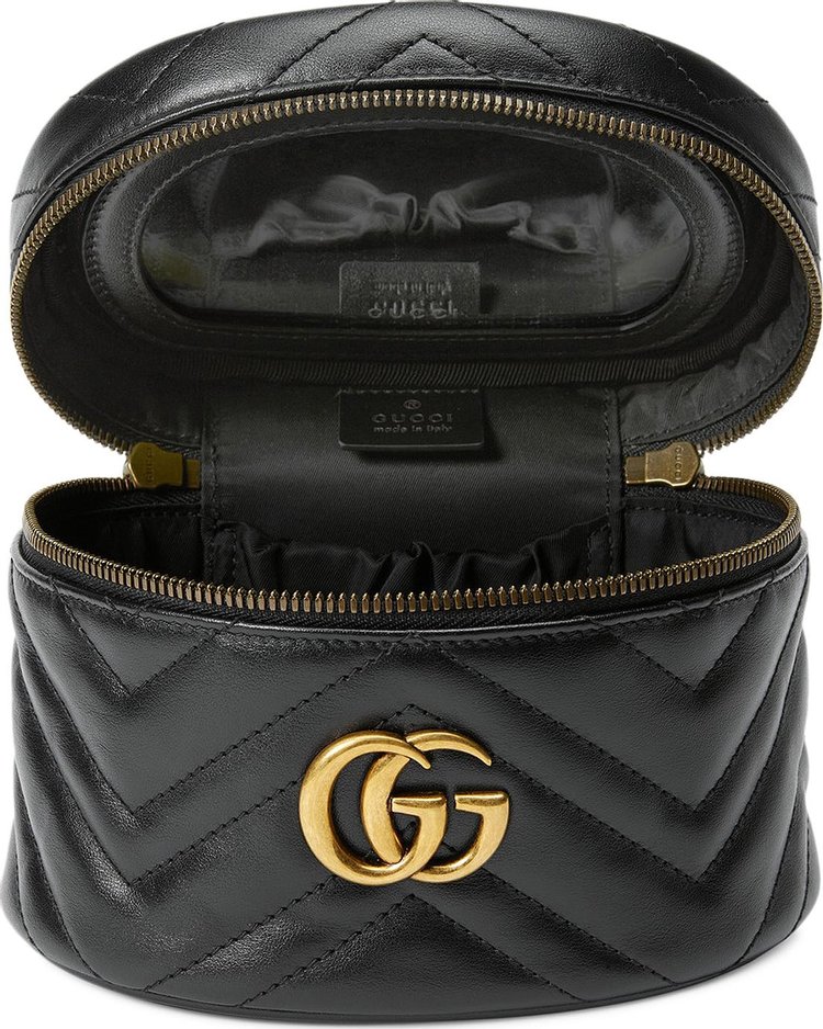 Gucci GG Marmont Cosmetic Case Black